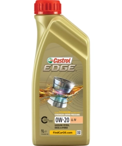 Olio lubrificante per motore auto castrol edge 0w-20 ll iv 1 litro